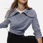 Zip neck jumper