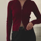 Soft-touch vest sweater